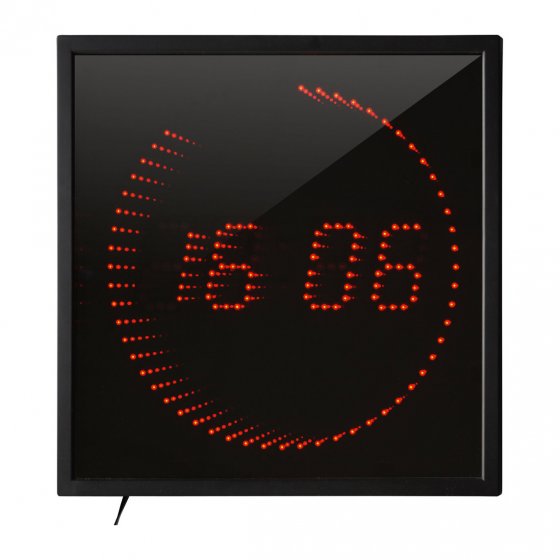 Horloge murale numérique 3D à LED