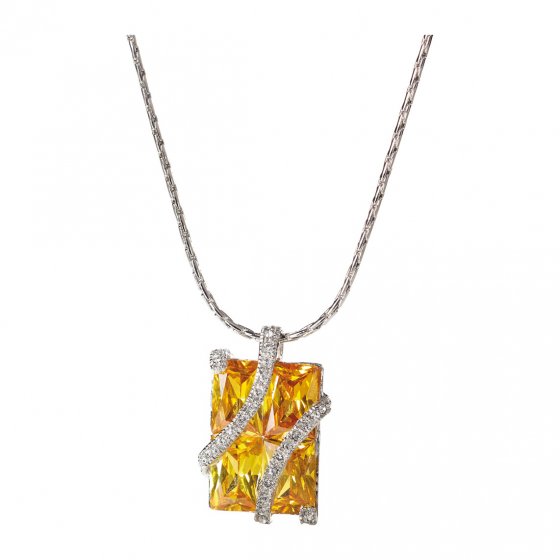 Chaîne avec pendentif "soleil"