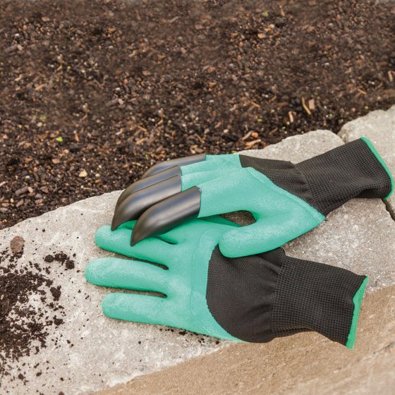 Gants de jardinage avec griffes 1 paire  