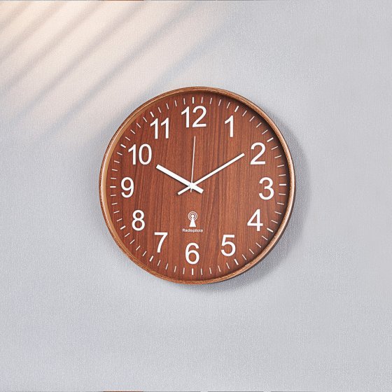 Horloge murale bois XL