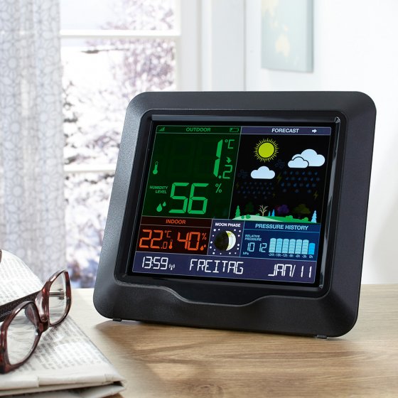 Station météo radio-pilotée "4 saisons"