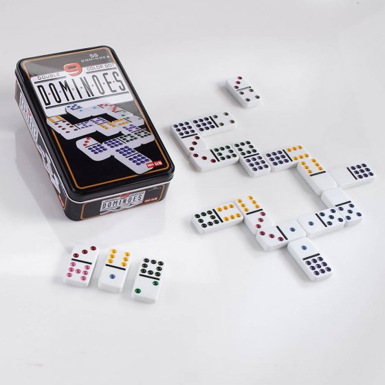 Grand jeu de dominos double 9 