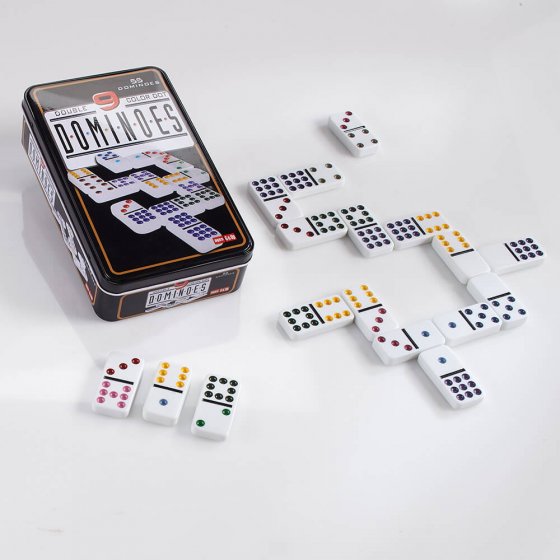 Grand jeu de dominos double 9