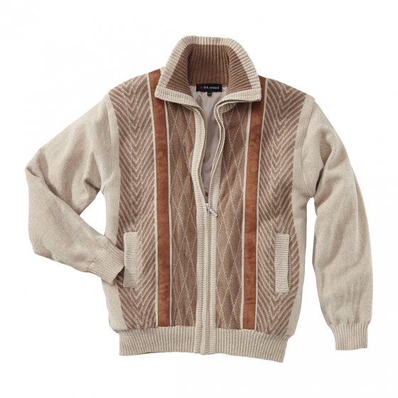 Gilet en maille chenille XL | Beige