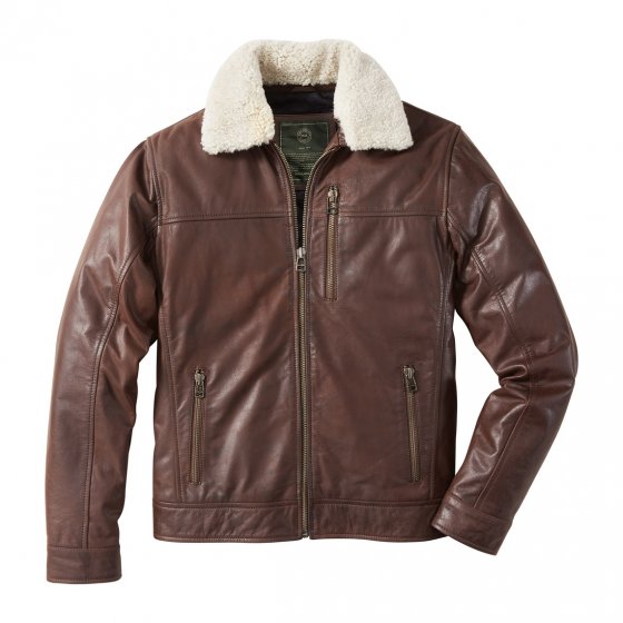 Veste en cuir de buffle