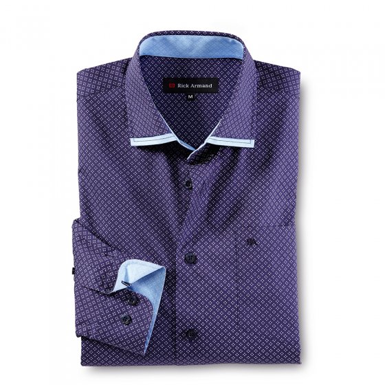 Chemise imprimée stretch