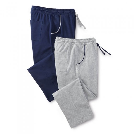Pantalon de loisirs en jersey Lot de 2  