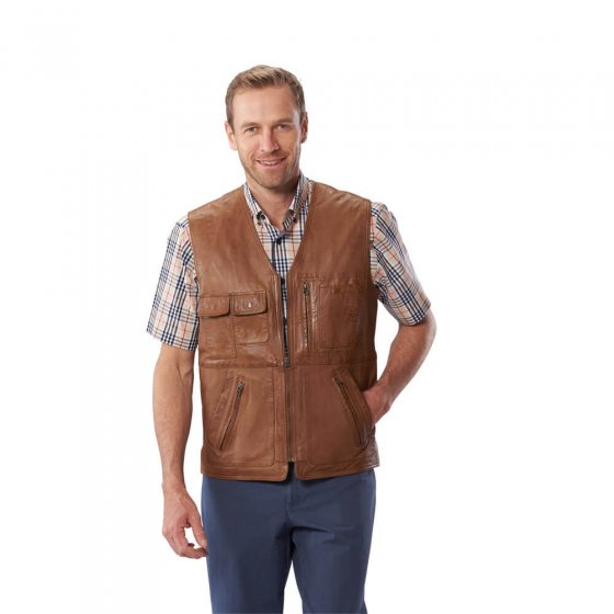 Gilet multipoches,Marron clair 60 | Marronclair