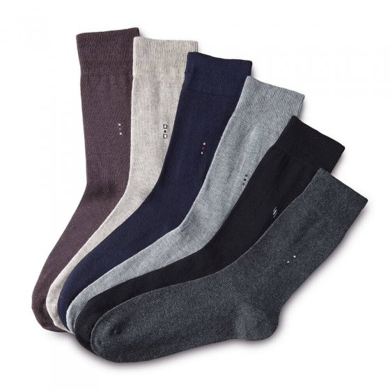 Chaussettes coton de qualité supérieure Lot de 6 