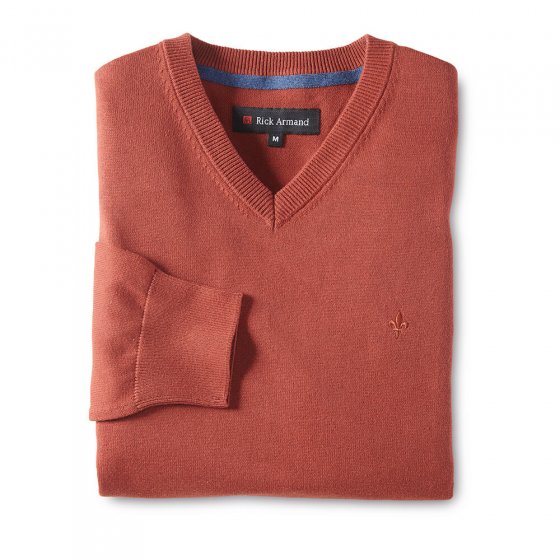 Pull moderne encolure en V