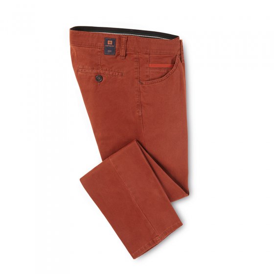 Pantalon coton high stretch