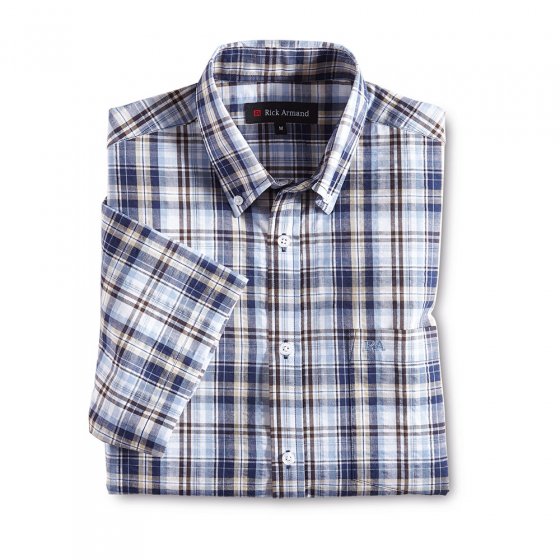 Chemise d'été en seersucker