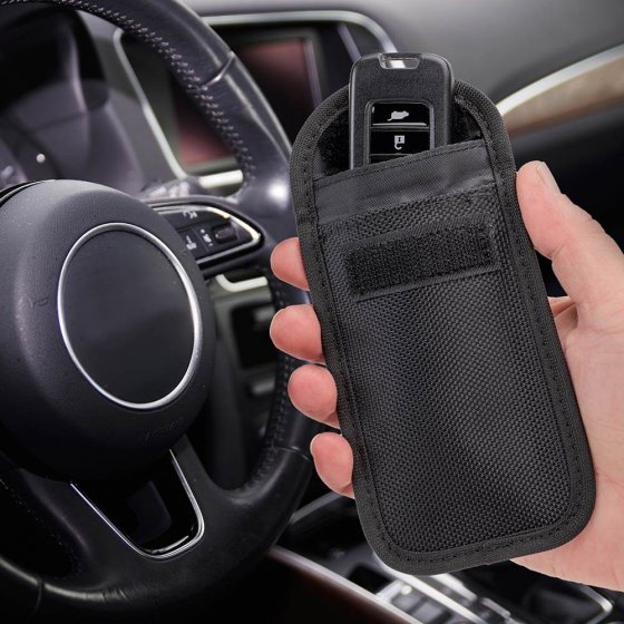 Pochette pour clés de voiture RFID antipiratage, SOLUTEC