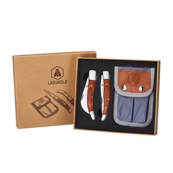 Ensemble de couteaux de poche Laguiole pour jardinage