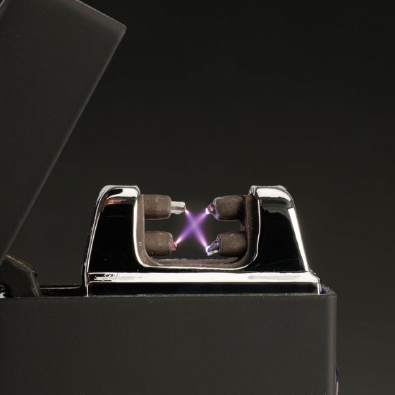 Briquet plasma double-arc