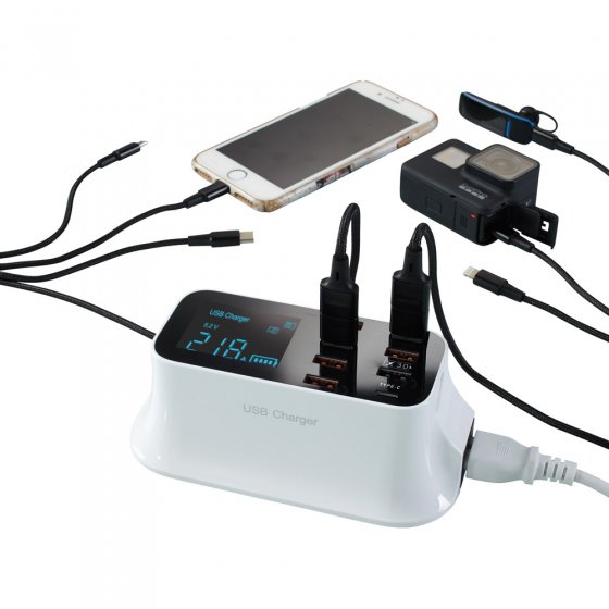 Chargeur USB intelligent avec charge rapide 