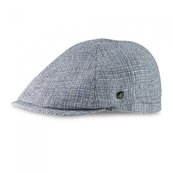 Casquette soie-laine 