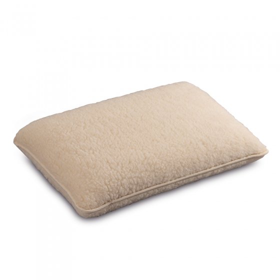 Oreiller cervical en laine vierge