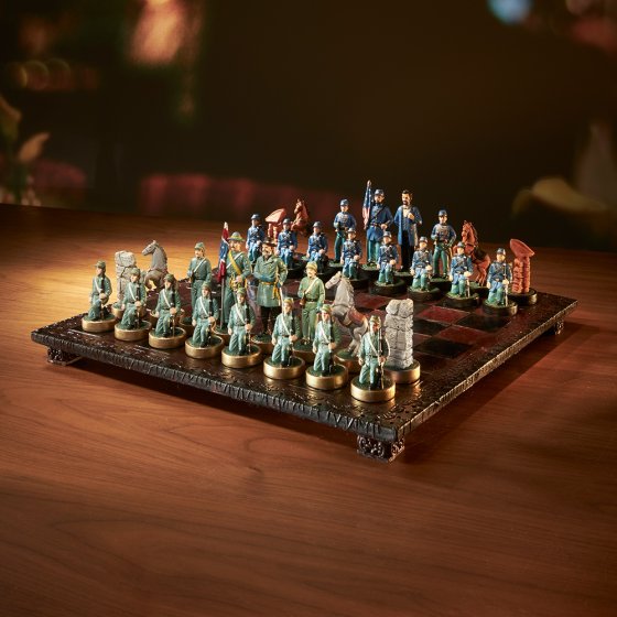 Jeu d'échecs  "Guerre civile américaine" 