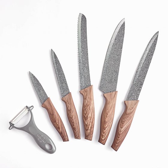 Set de couteaux  "Histoire de cuisine" 