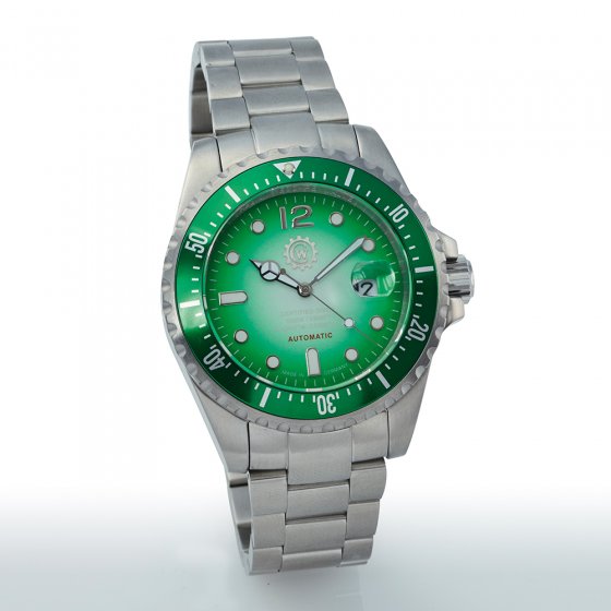 Montre de plongée  "Green Diver" 