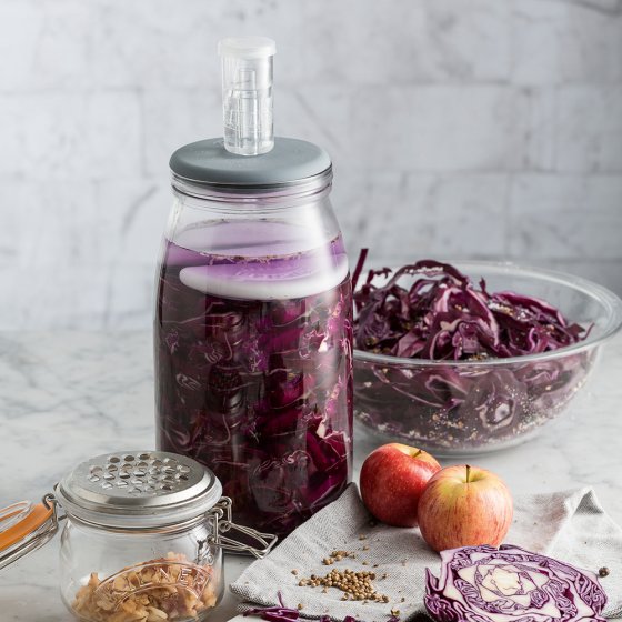 Bocal de fermentation avec accessoires 