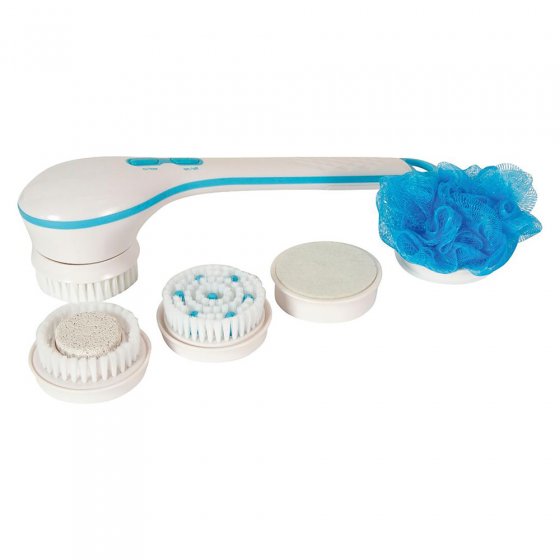 Brosse rotative pour la douche et le corps 