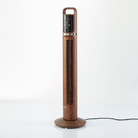 Ventilateur aspect bois 