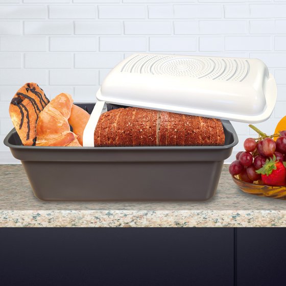 Boîte à pain avec membrane fraîcheur Capacité 8 litres 