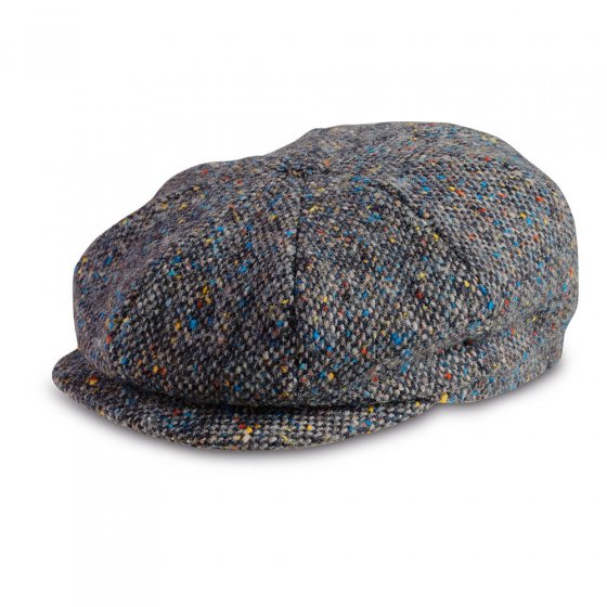 Casquette en tweed Donegal 