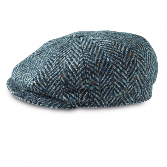 Casquette en tweed Donegal 