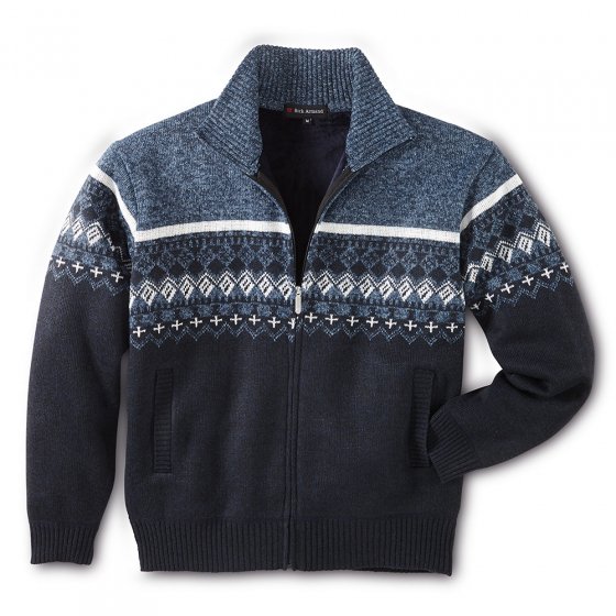 Cardigan style norvégien