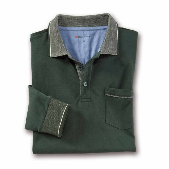 T-shirt piqué à manches longues 