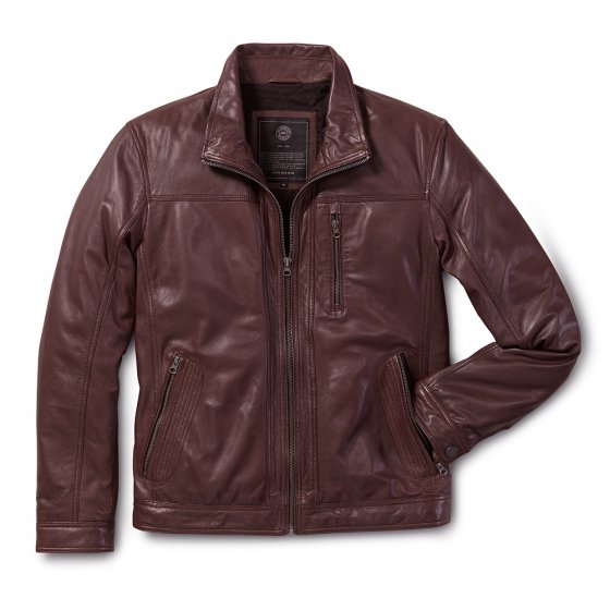 Veste cuir nappa d’agneau 
