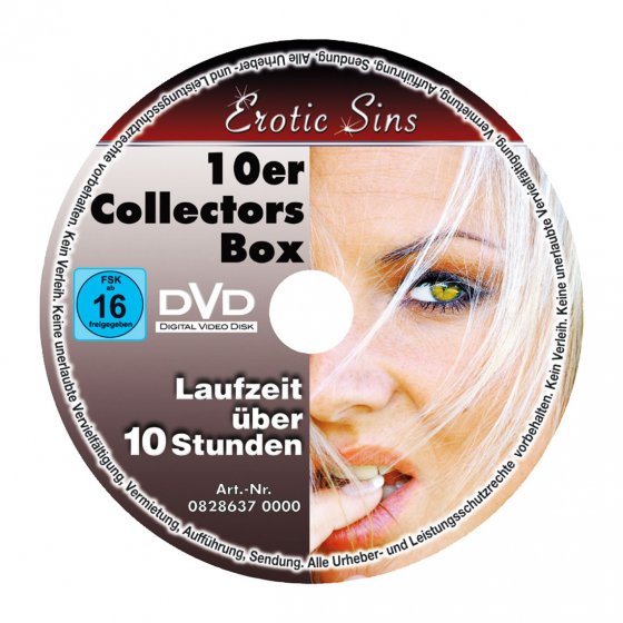 Lot de DVD érotiques  "Erotic Sins" 
