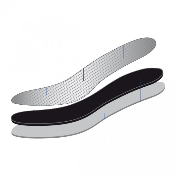 Semelles pieds nus 3 paires