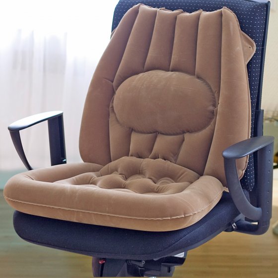 Coussin gonflable Cognac