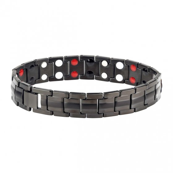 Bracelet magnétique  "noir titane" 