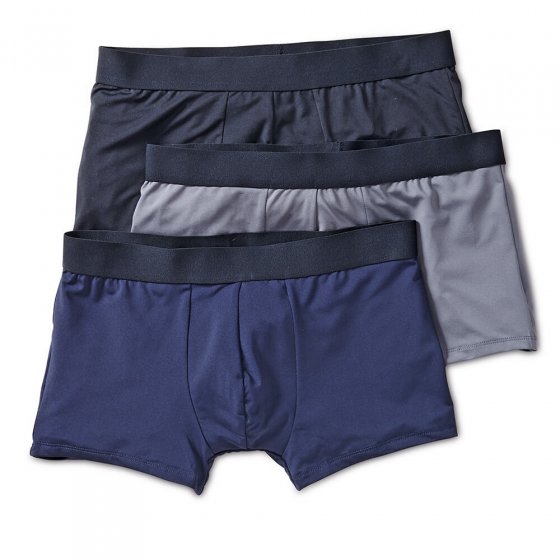 Boxer homme microfibre uni 