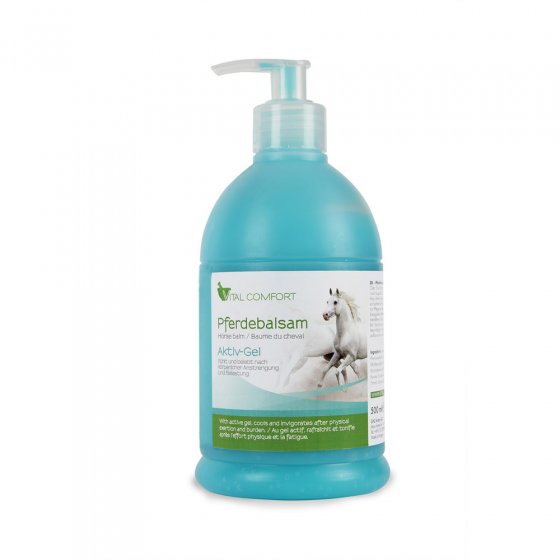 Baume chevalin au gel actif