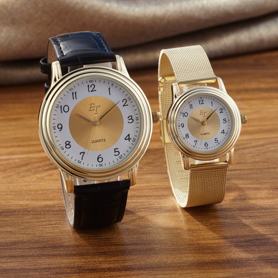 Votre cadeau : montres assorties pour elle et lui