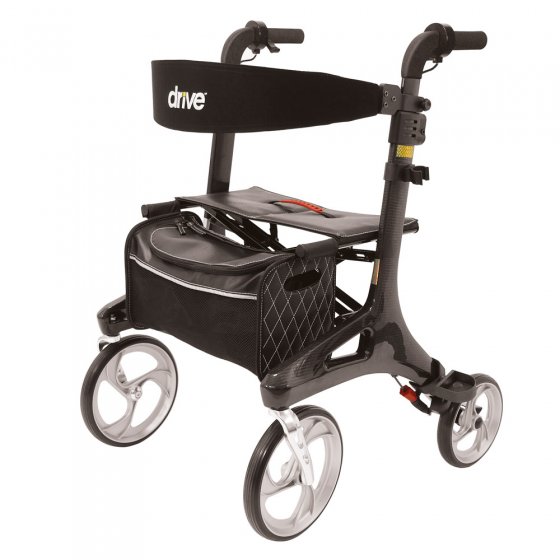 Rollator nitro twist, carbone 