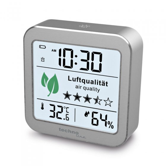 Réveil avec moniteur de qualité d'air