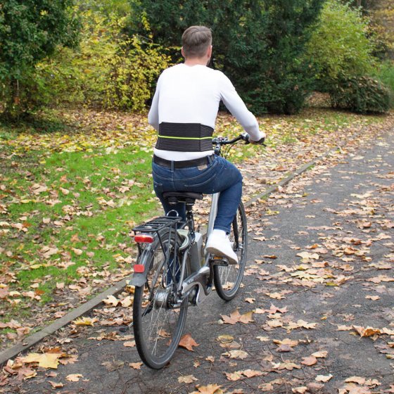 Ceinture lombaire de maintien vélo