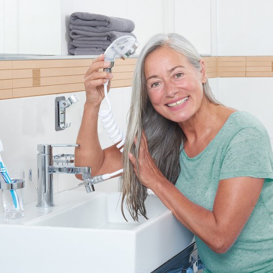 Filtre à cheveux pour salle de bain, douche, évier de cuisine, accessoires  de salle de bains