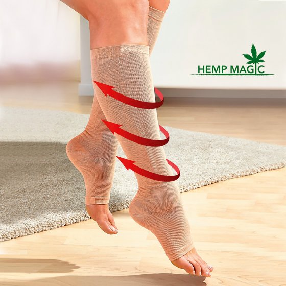 Chaussettes couleur sales chair