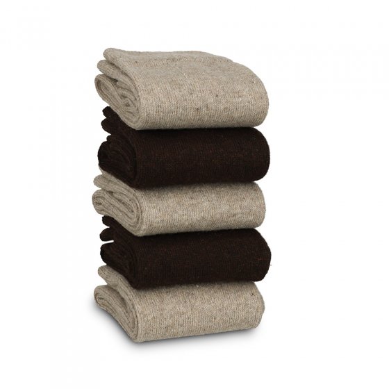 Chaussettes laine et alpaga 