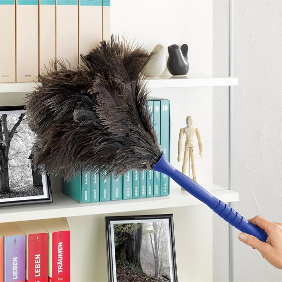 Plumeau en plumes d'autruche 