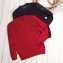 Pullover à motifs (rouge) - 1