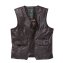Gilet en cuir nappa d'agneau - 1